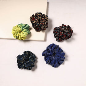 Handmade rubber band/scrunchies (set of 5) 16 - handcrafted