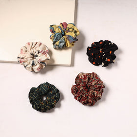 Handmade rubber band/scrunchies (set of 5) 17 - handcrafted