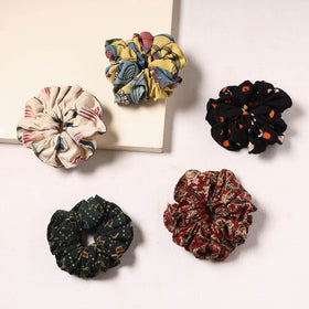 Handmade rubber band/scrunchies (set of 5) 17 - handcrafted
