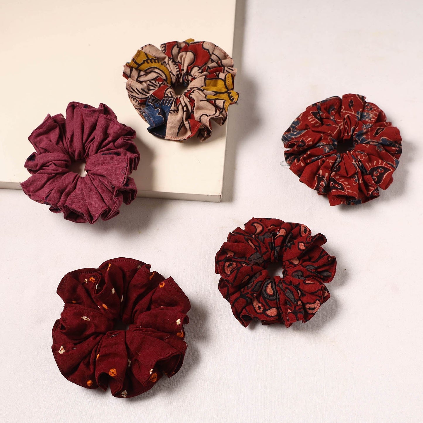 Handmade rubber band/scrunchies (set of 5) 20 - handcrafted