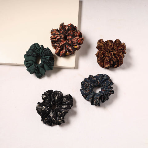 Handmade rubber band/scrunchies (set of 5) 21 - handcrafted