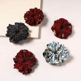 Handmade rubber band/scrunchies (set of 5) 27 - handcrafted