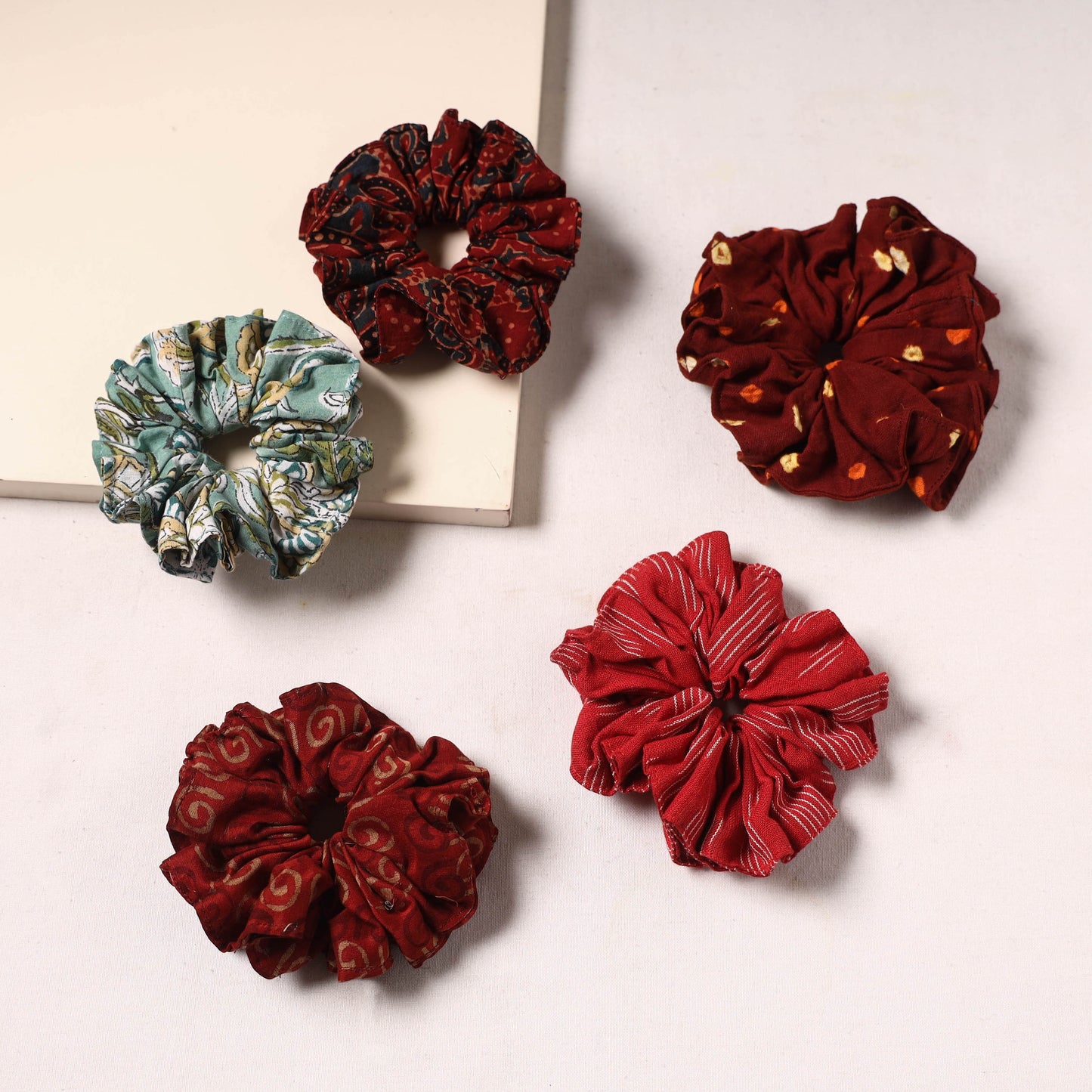 Handmade rubber band/scrunchies (set of 5) 31 - handcrafted