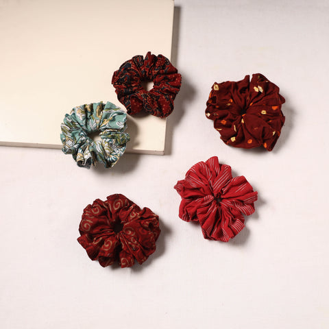 Handmade rubber band/scrunchies (set of 5) 31 - handcrafted