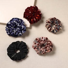 Handmade rubber band/scrunchies (set of 5) 31 - handcrafted