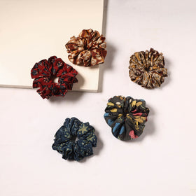 Handmade rubber band/scrunchies (set of 5) 34 - handcrafted