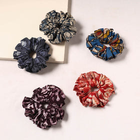 Handmade rubber band/scrunchies (set of 5) 38 - handcrafted