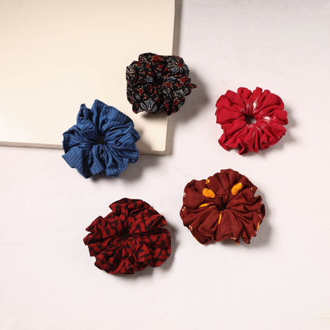 Handmade rubber band/scrunchies (set of 5) 41 - handcrafted
