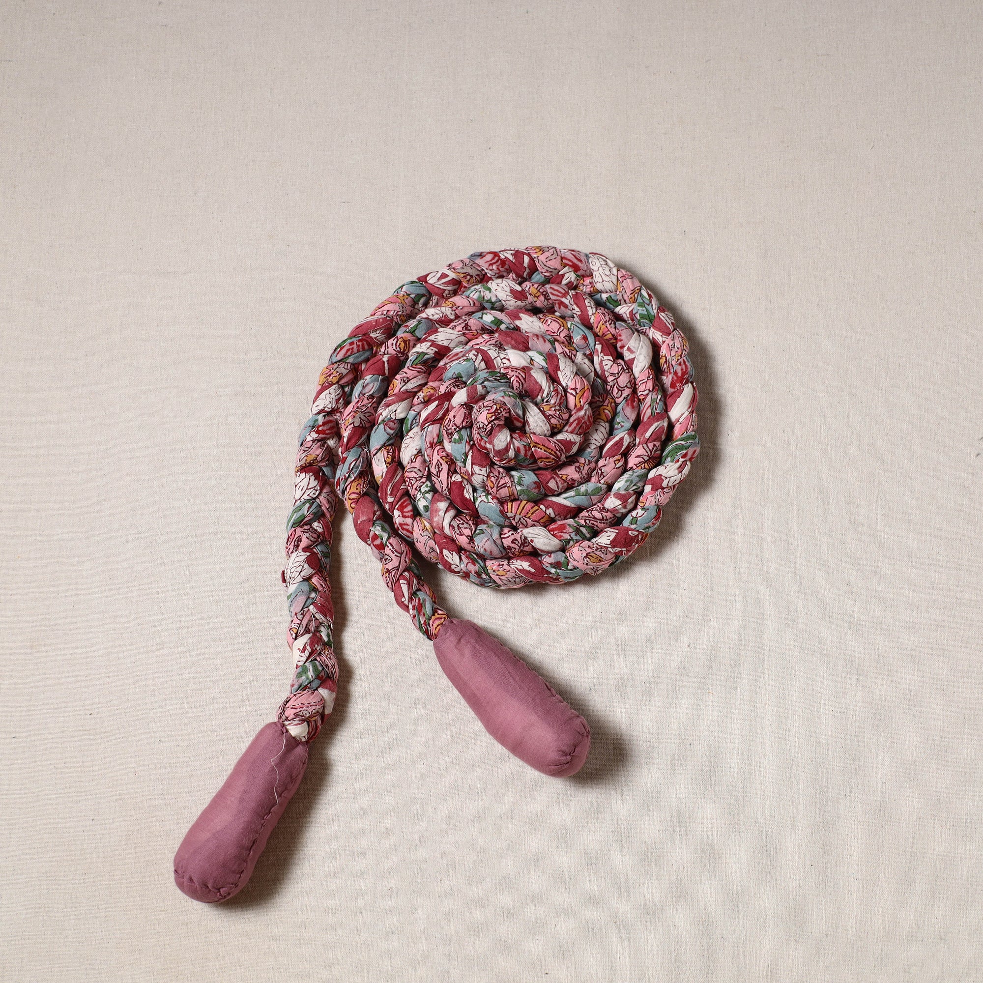 Handmade Upcycled Fabric Skipping Jump Rope 