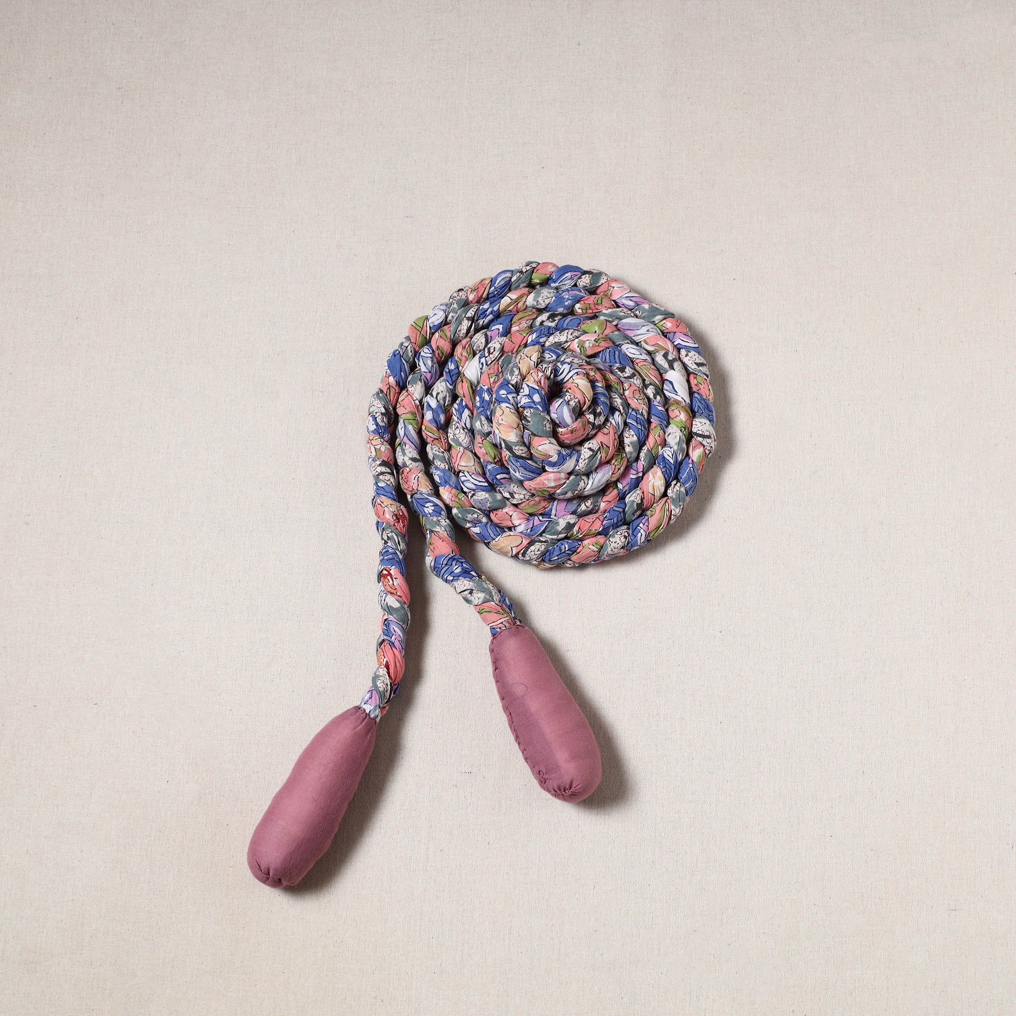  Handmade Upcycled Fabric Skipping Jump Rope 
