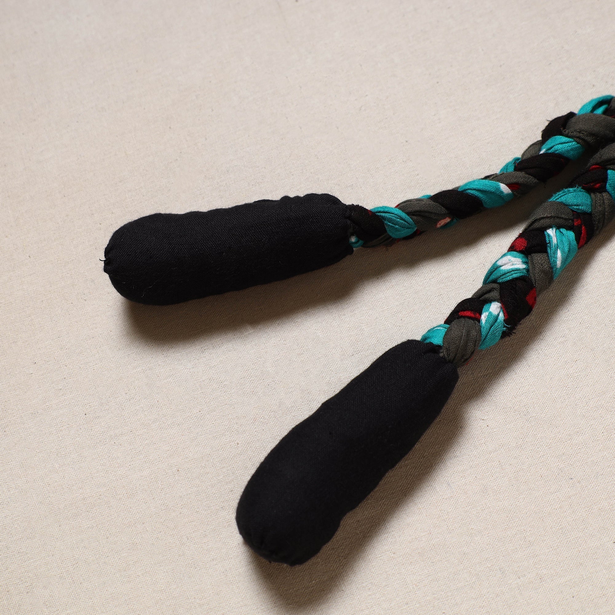  Handmade Upcycled Fabric Skipping Jump Rope 