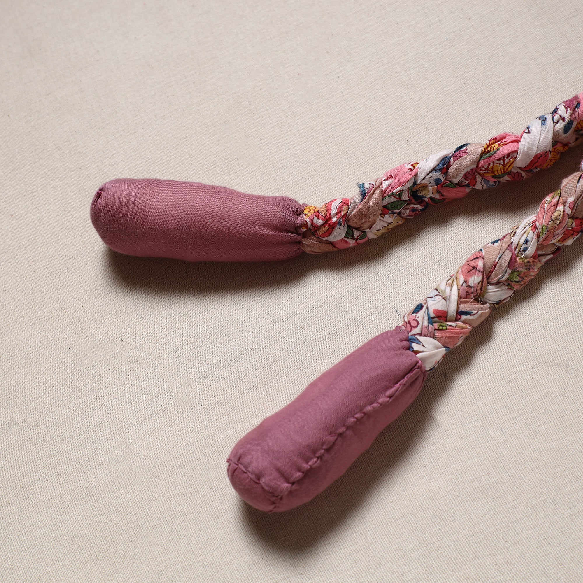  Handmade Upcycled Fabric Skipping Jump Rope 