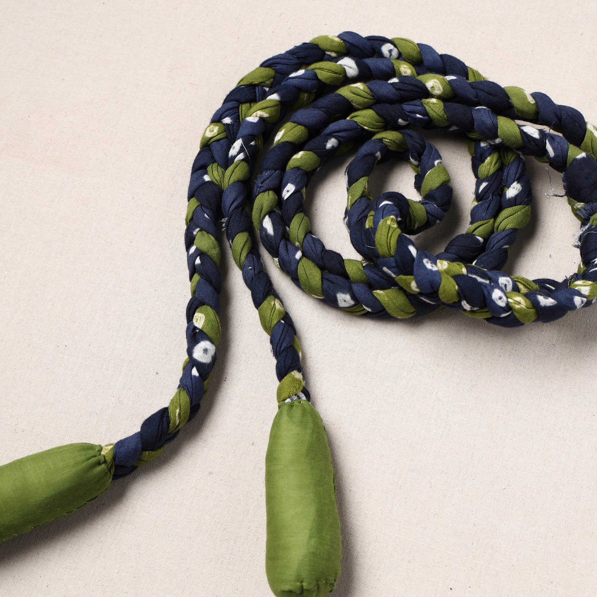  Handmade Upcycled Fabric Skipping Rope