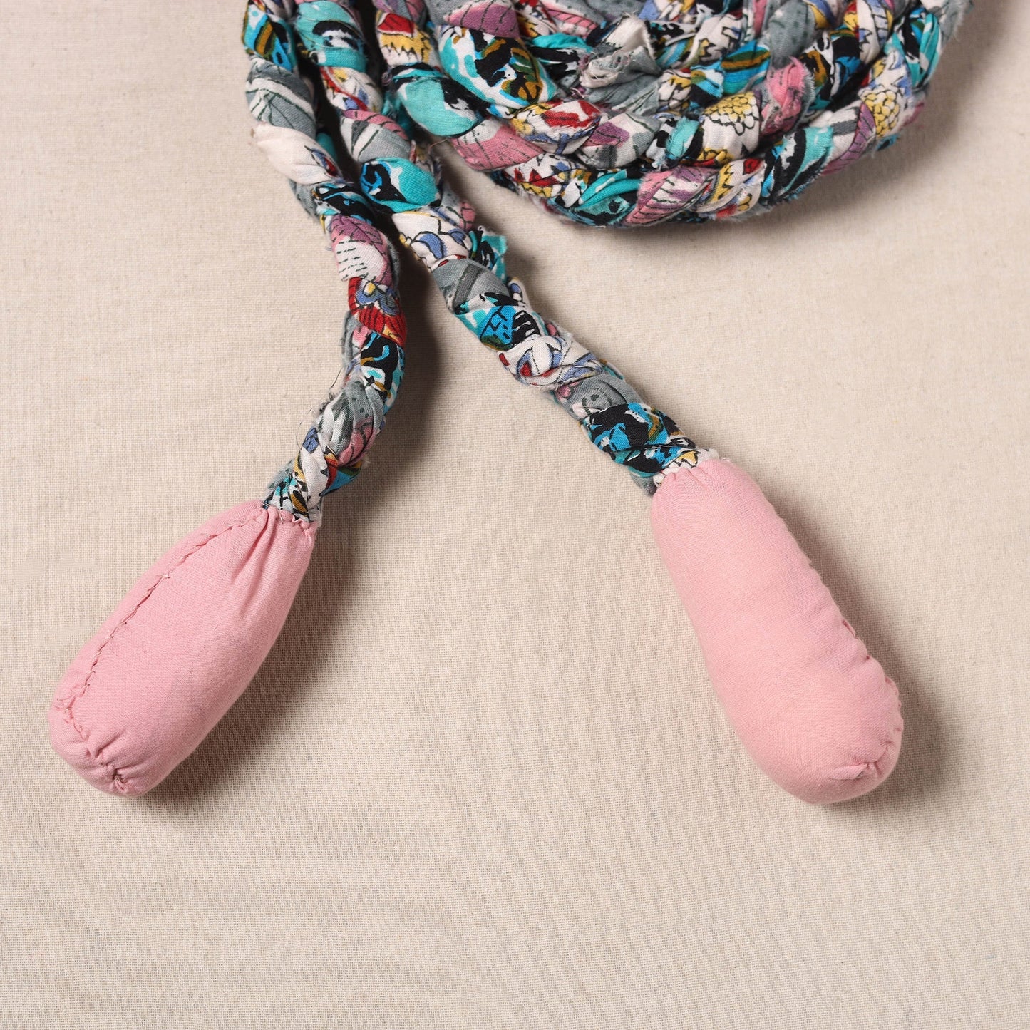  Handmade Upcycled Fabric Skipping Rope