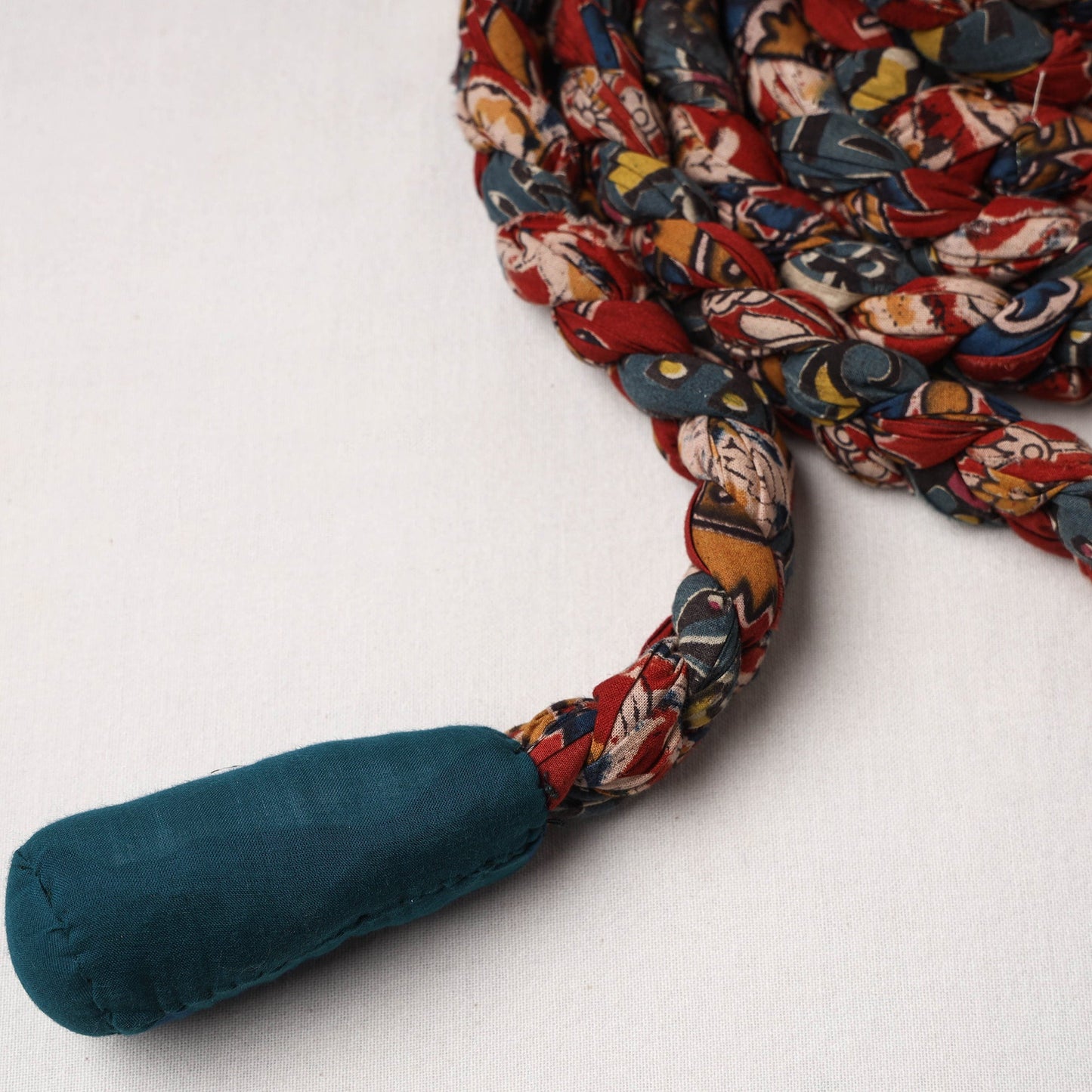  Handmade Upcycled Fabric Skipping Rope 07 