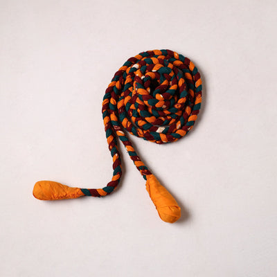  Handmade Upcycled Fabric Skipping Rope 08 