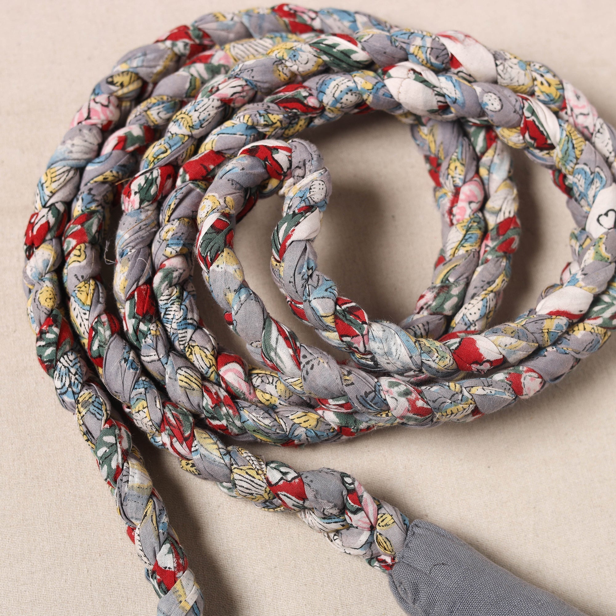  Handmade Upcycled Fabric Skipping Rope