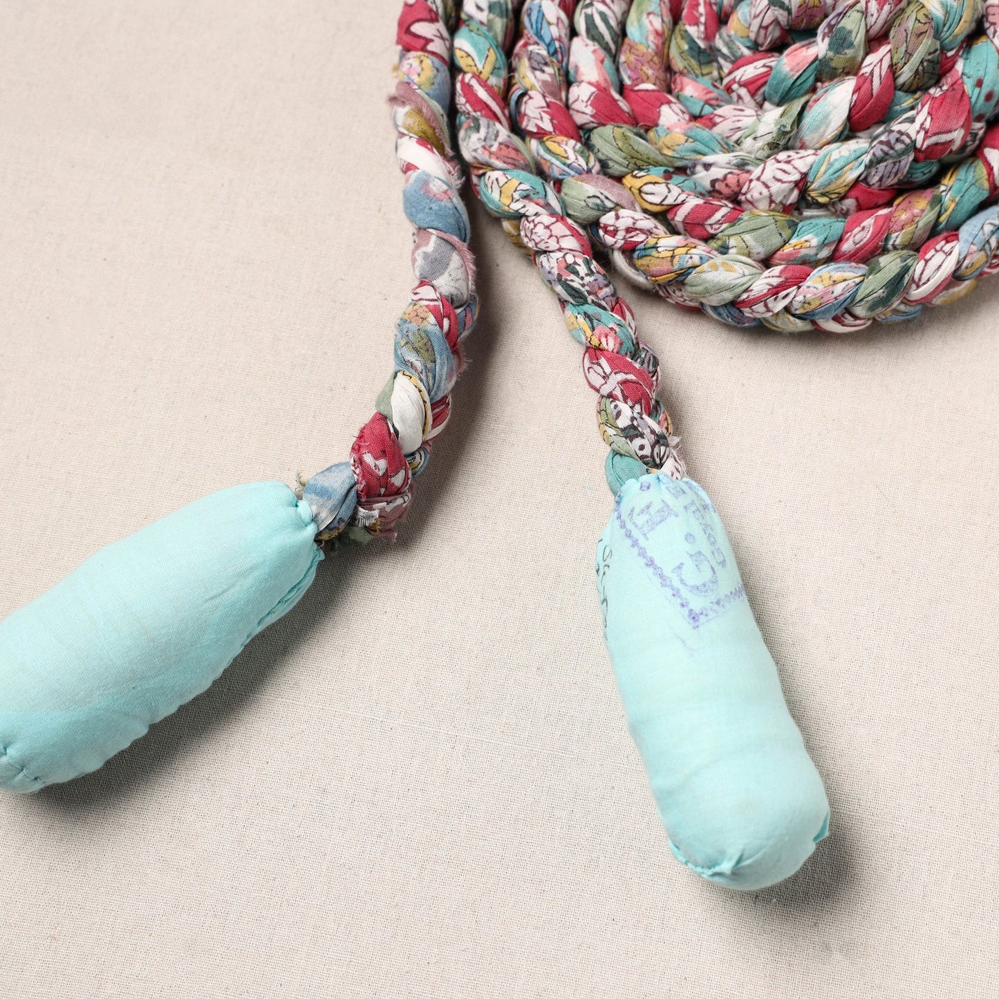 Handmade Upcycled Fabric Skipping Rope