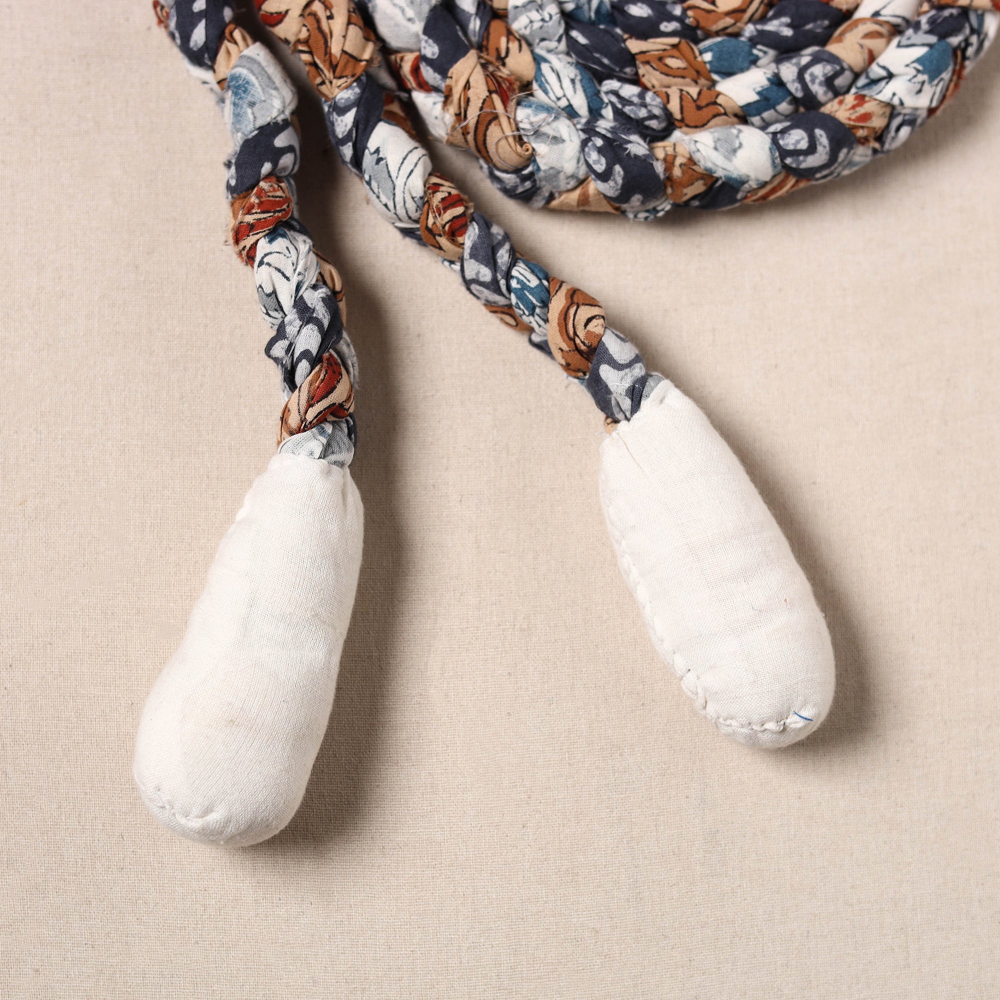  Handmade Upcycled Fabric Skipping Rope
