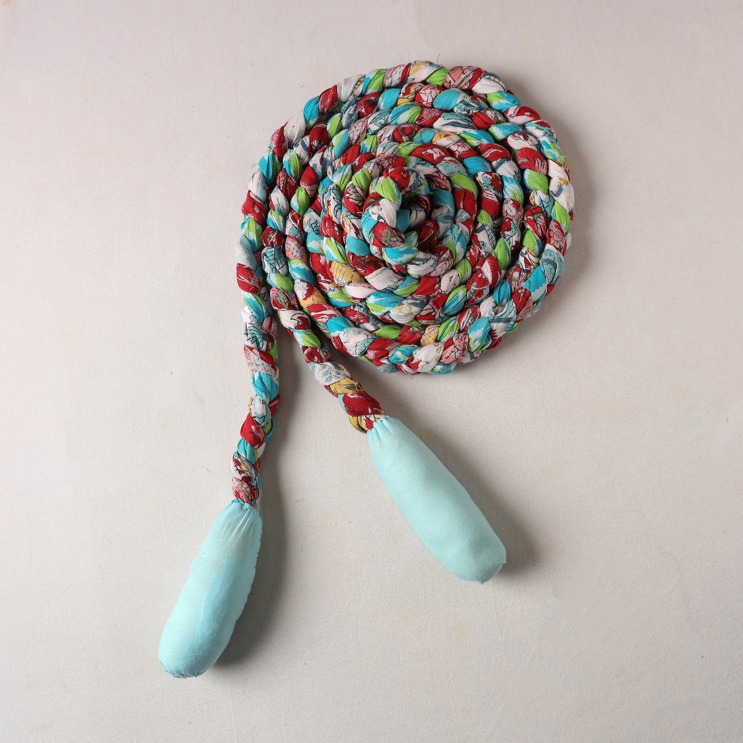  Handmade Upcycled Fabric Skipping Rope 22 