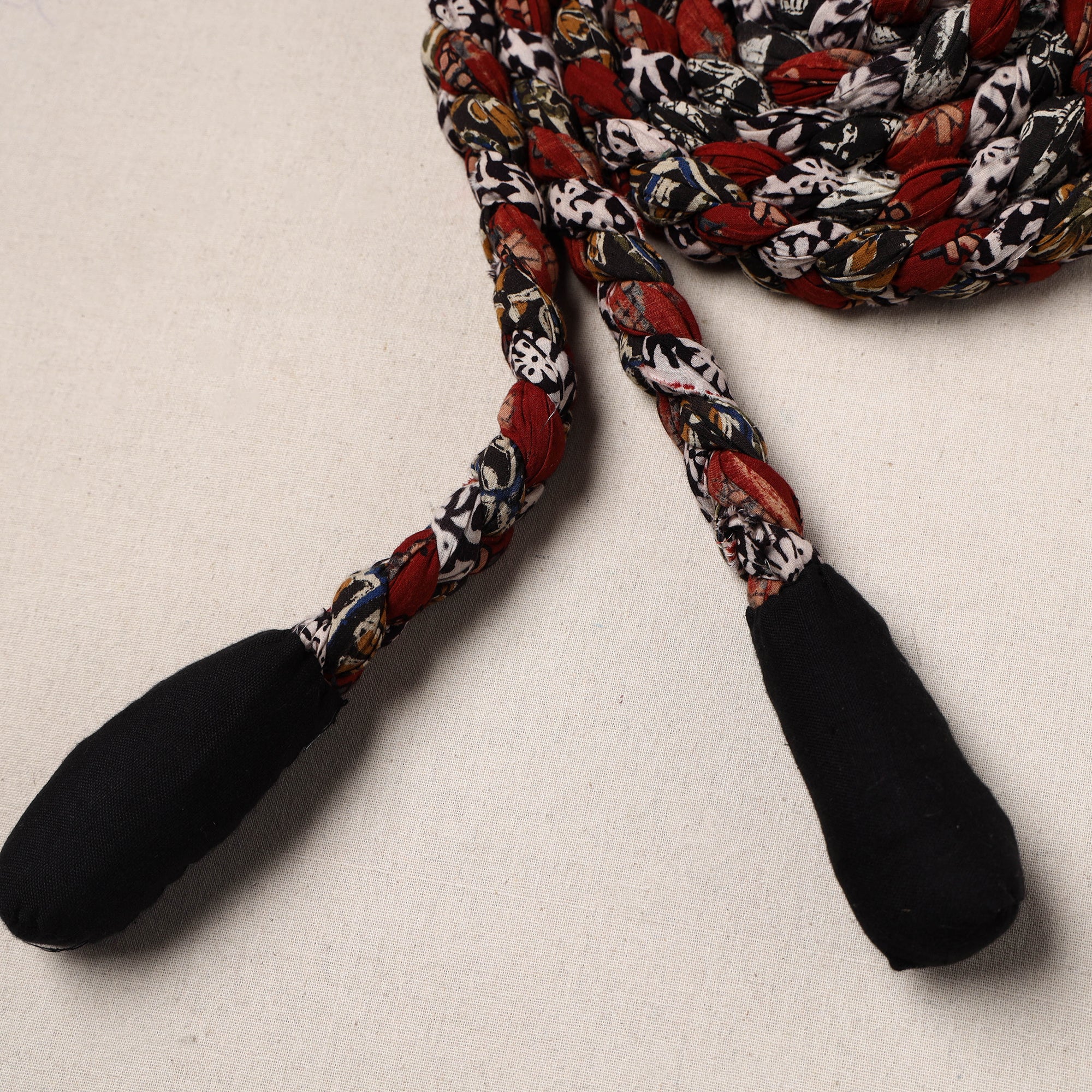  Handmade Upcycled Fabric Skipping Rope