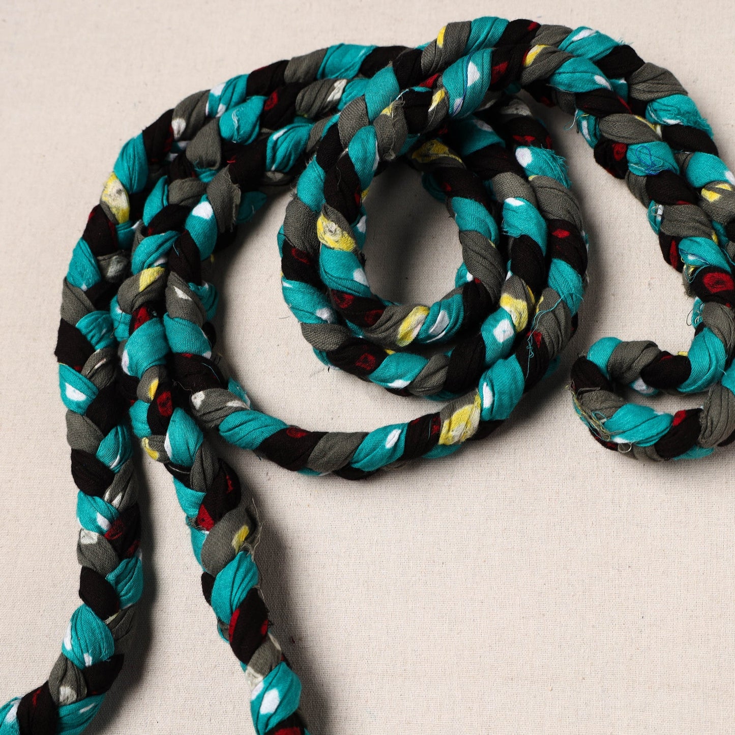  Handmade Upcycled Fabric Skipping Rope
