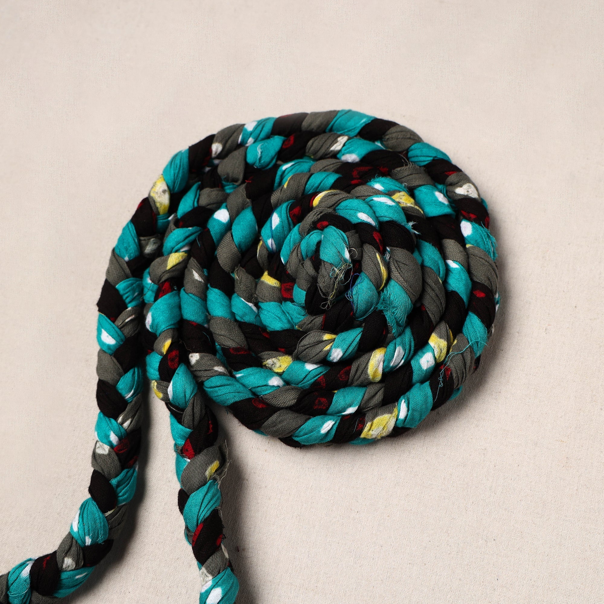  Handmade Upcycled Fabric Skipping Rope