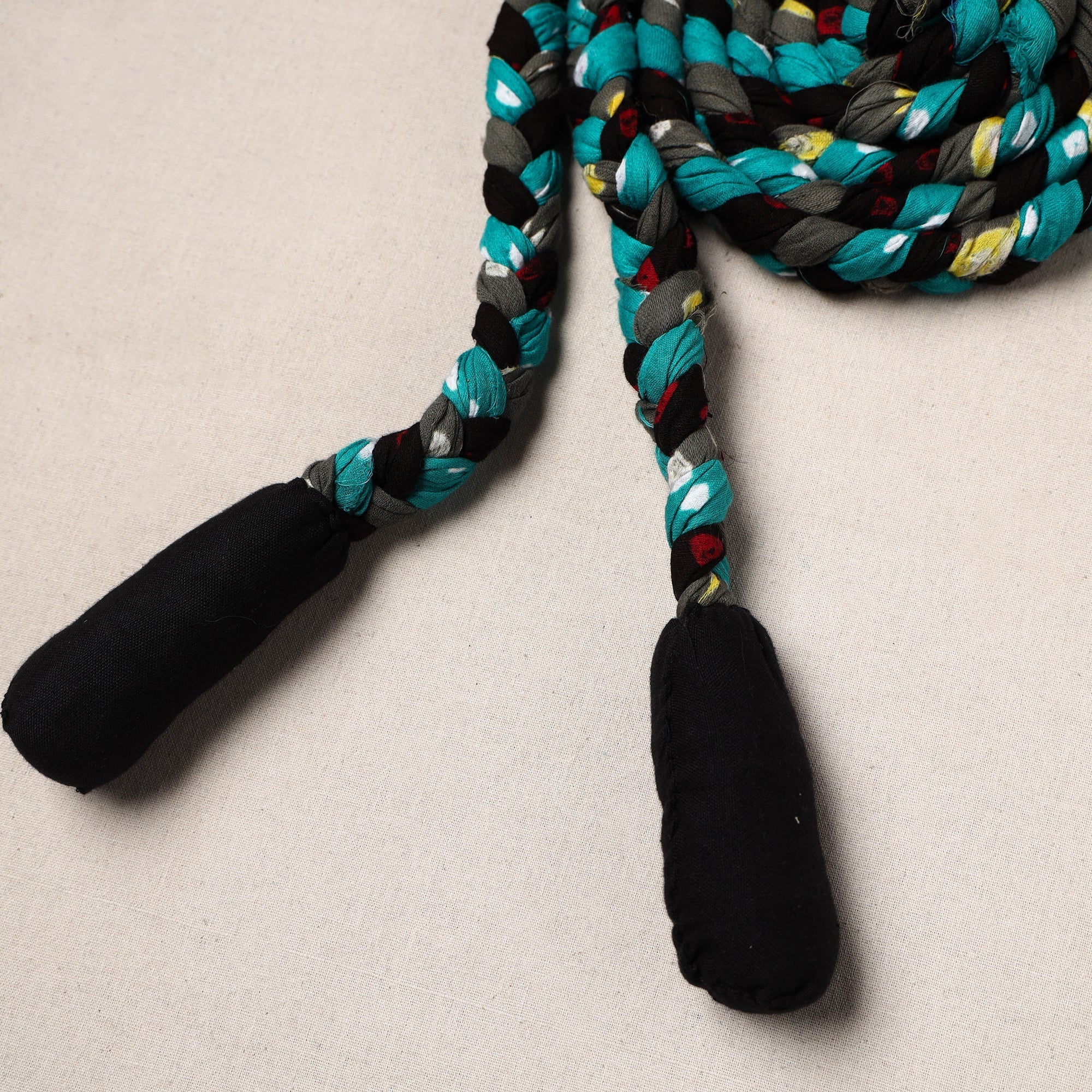  Handmade Upcycled Fabric Skipping Rope