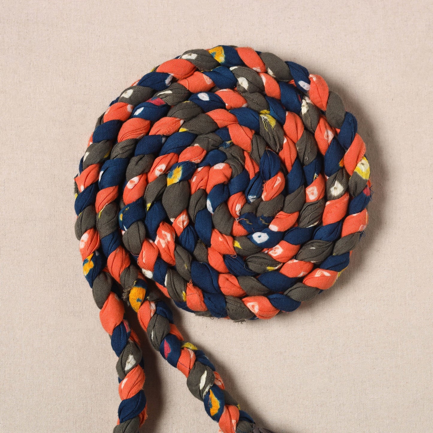  Handmade Upcycled Fabric Skipping Rope