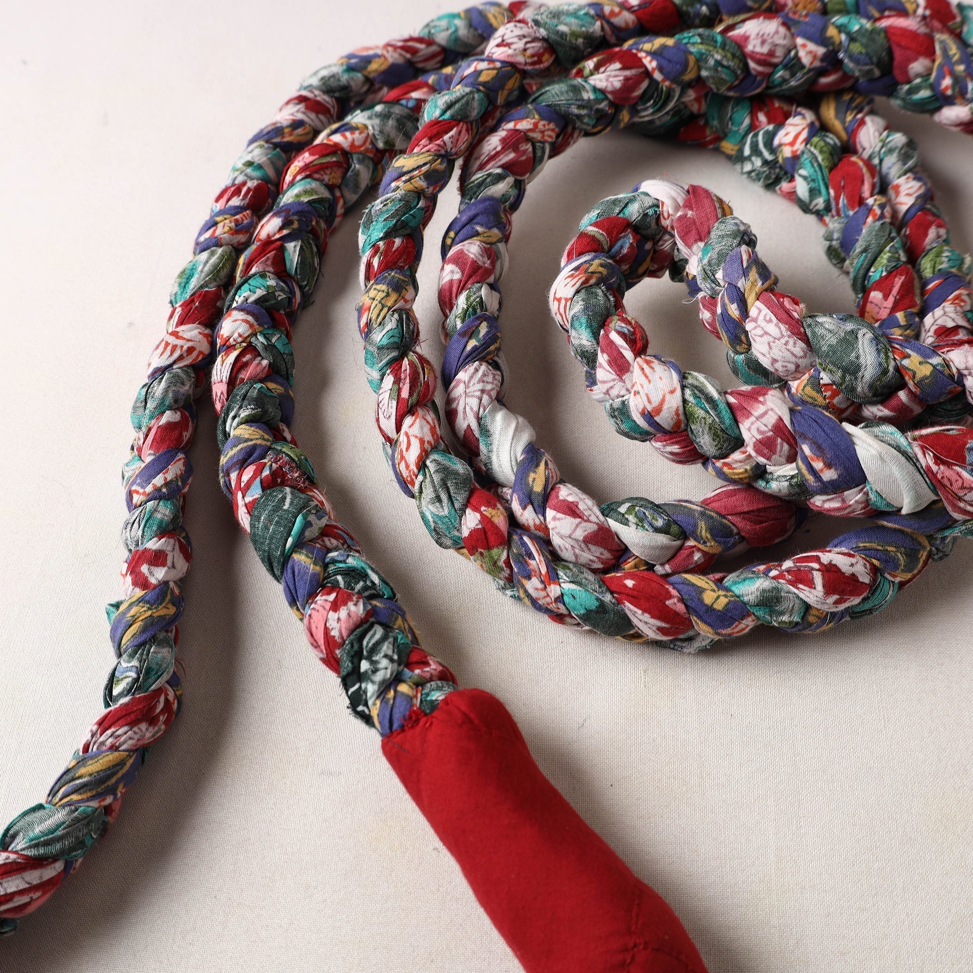  Handmade Upcycled Fabric Skipping Rope 33 