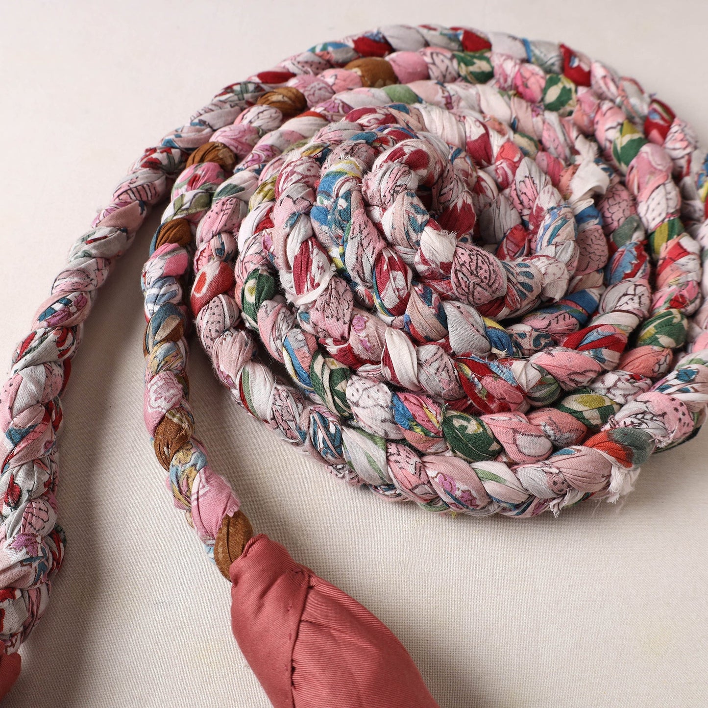  Handmade Upcycled Fabric Skipping Rope 35 