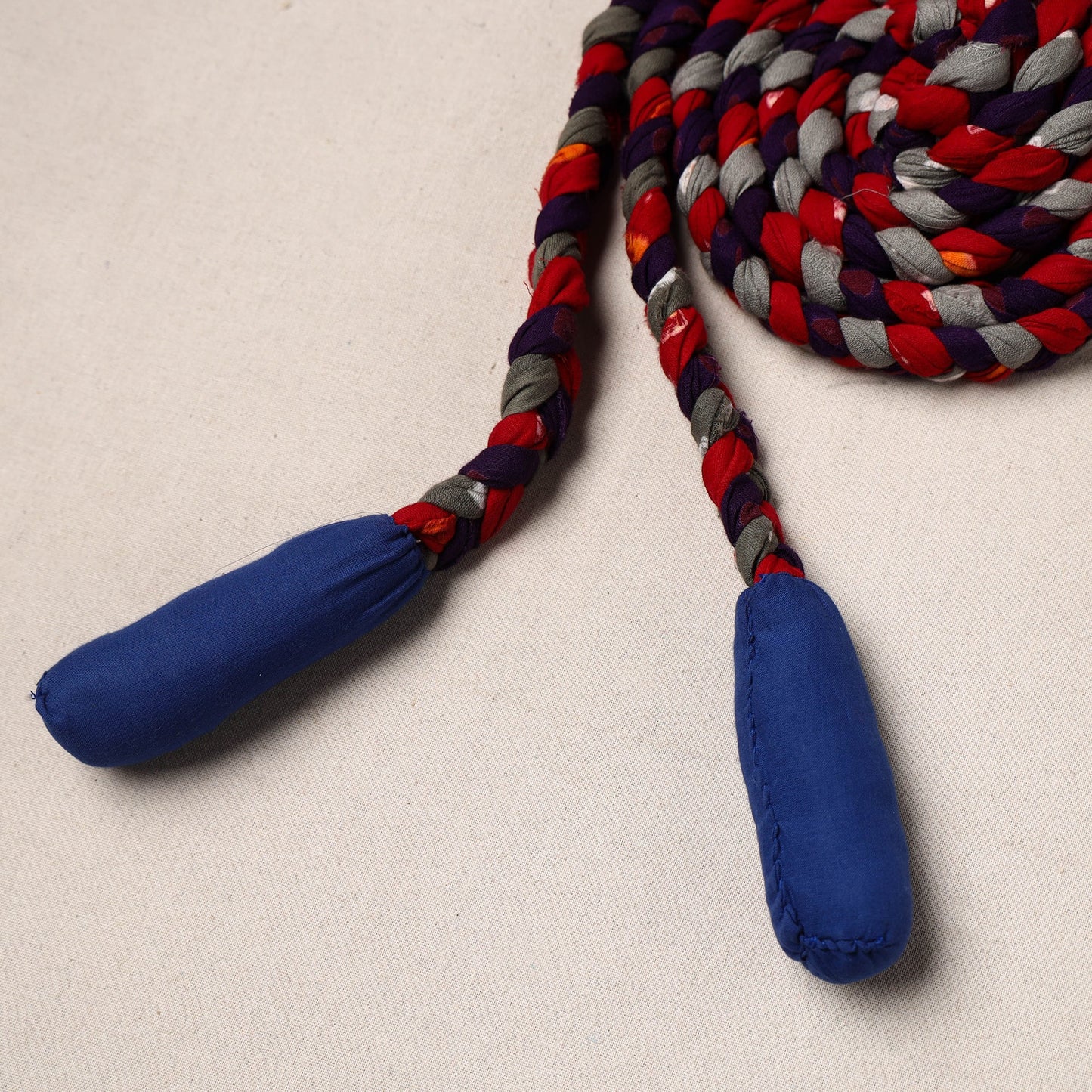  Handmade Upcycled Fabric Skipping Rope