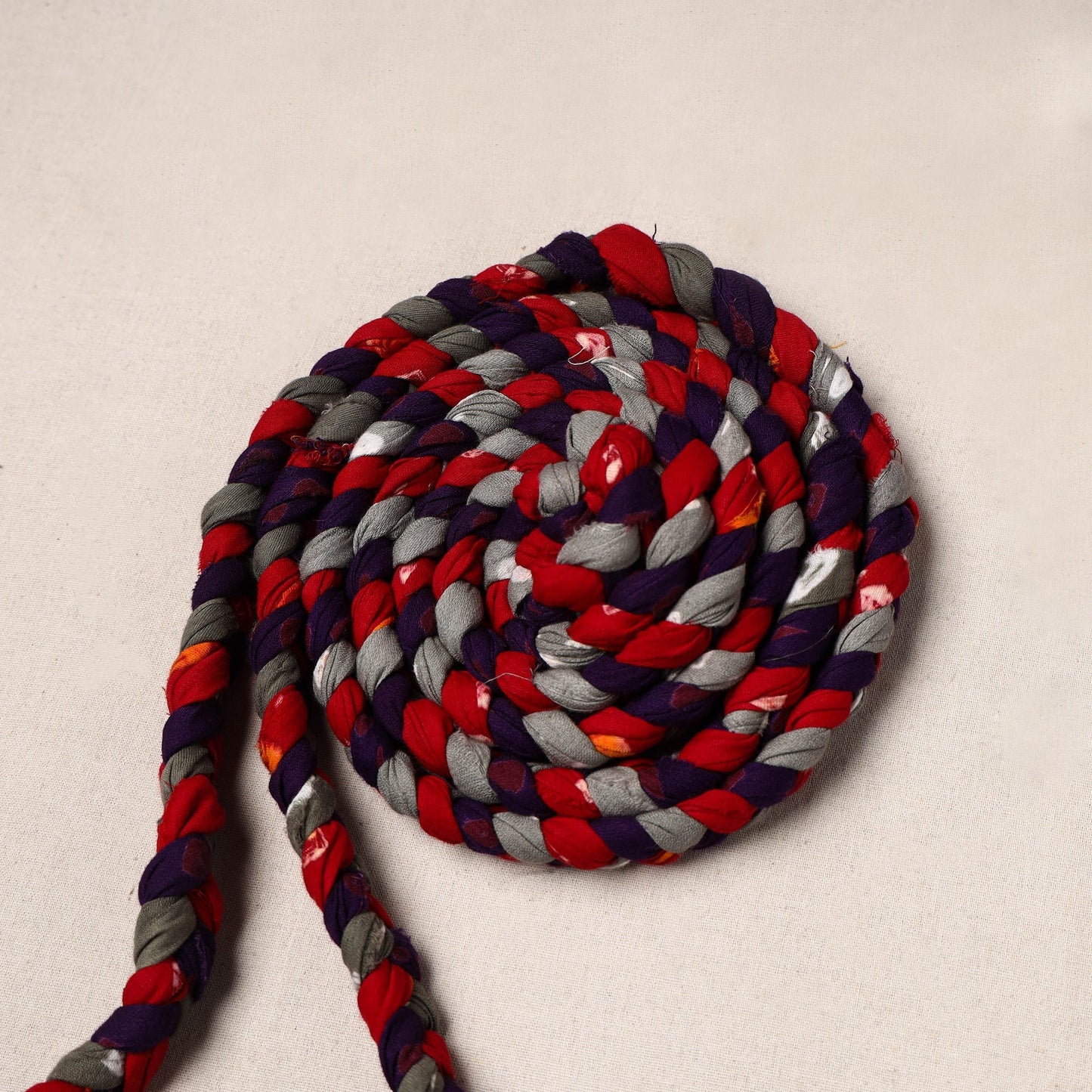  Handmade Upcycled Fabric Skipping Rope