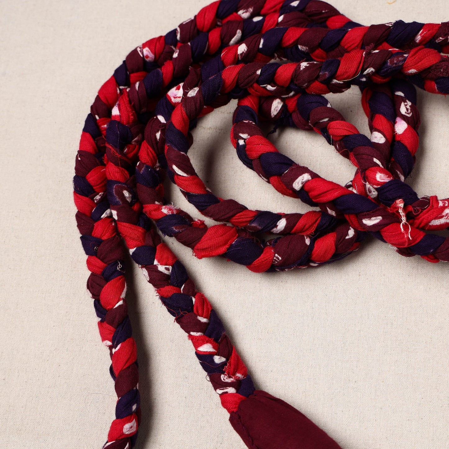  Handmade Upcycled Fabric Skipping Rope