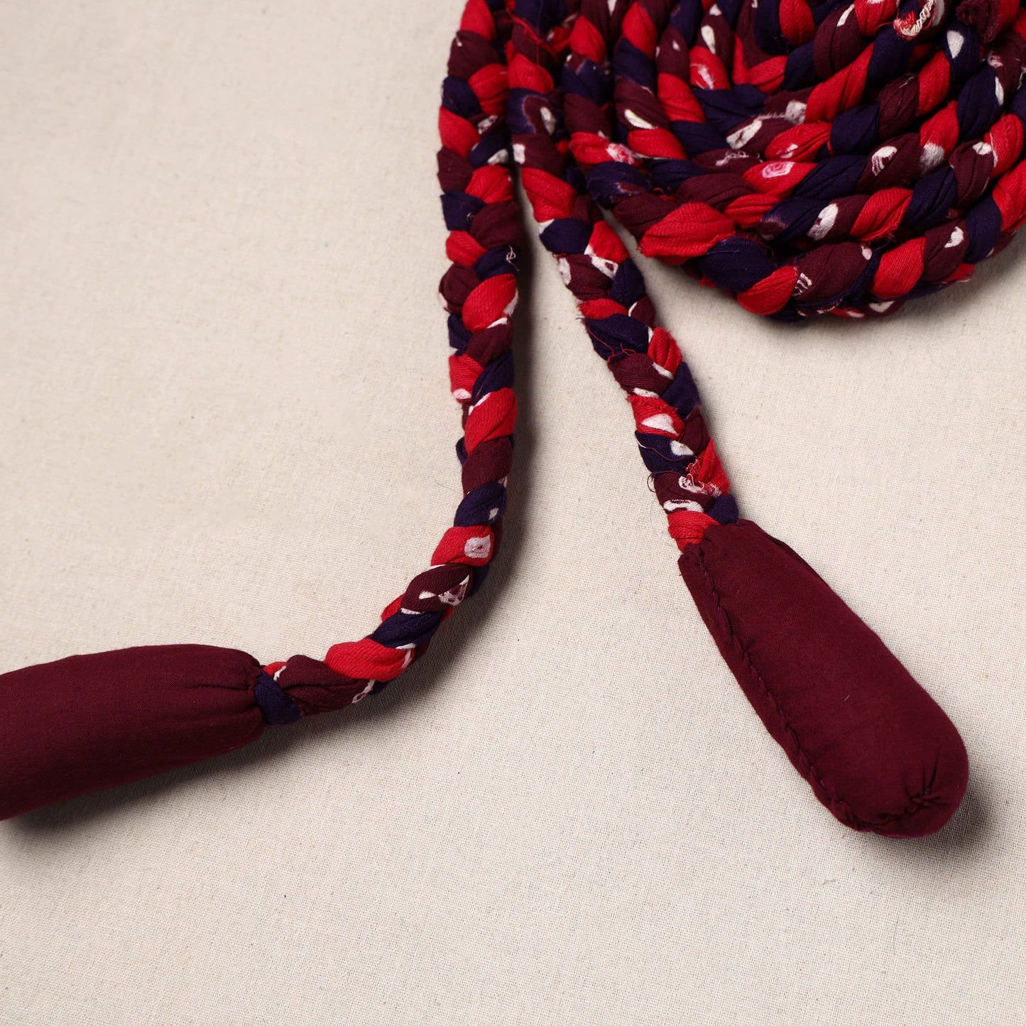  Handmade Upcycled Fabric Skipping Rope