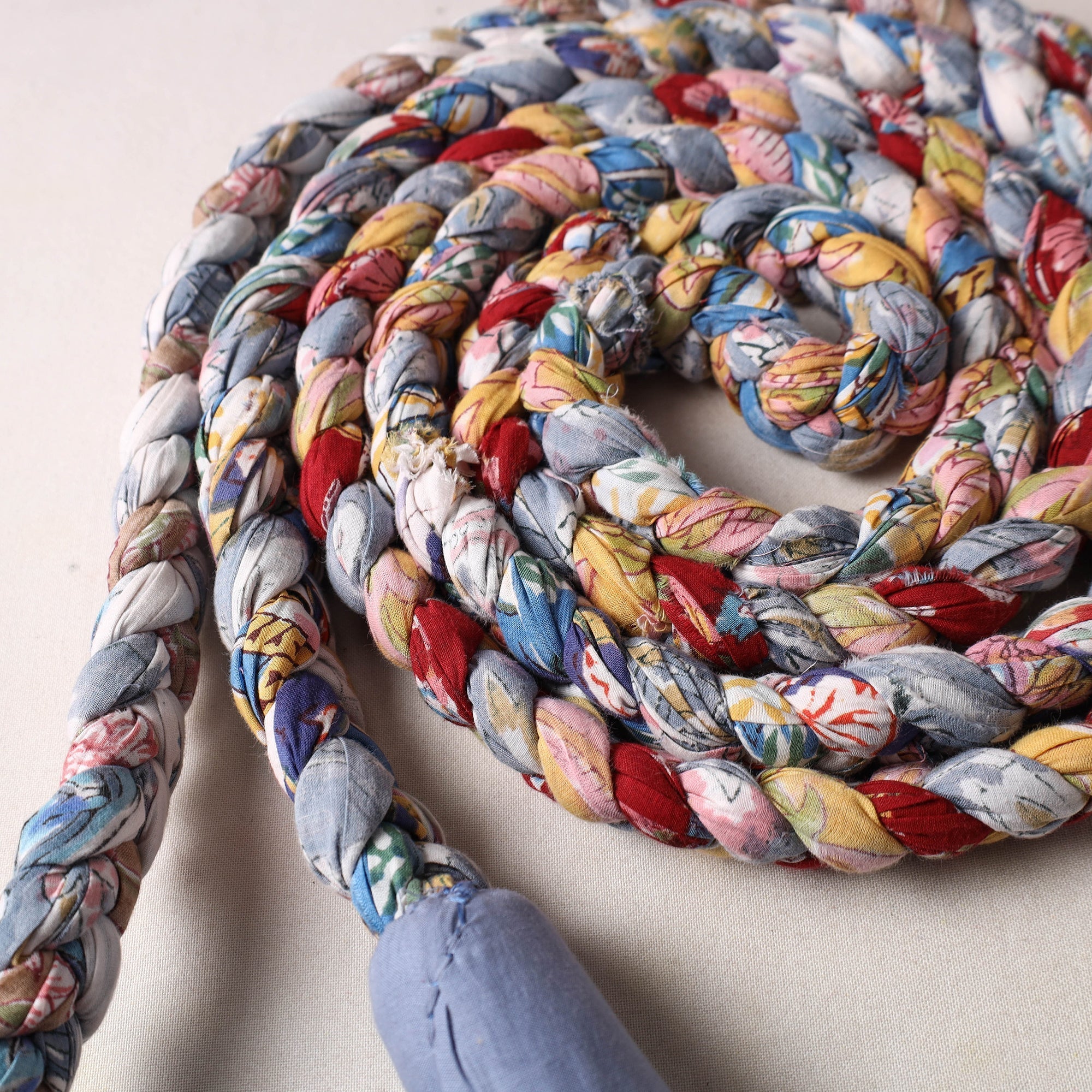  Handmade Upcycled Fabric Skipping Rope 39 