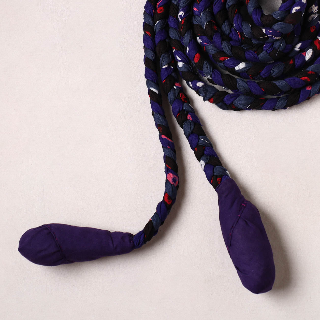  Handmade Upcycled Fabric Skipping Rope 45 