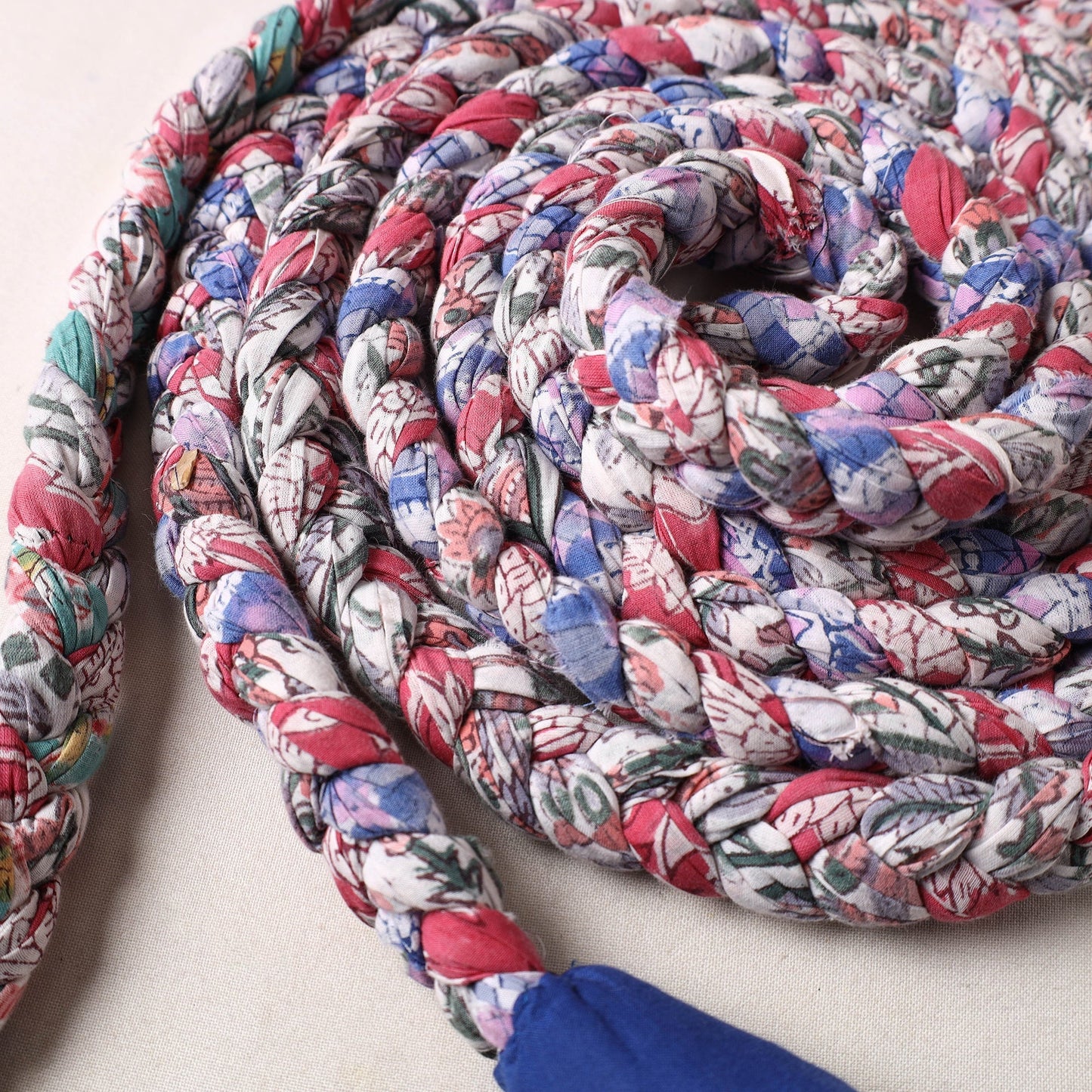  Handmade Upcycled Fabric Skipping Rope 46 