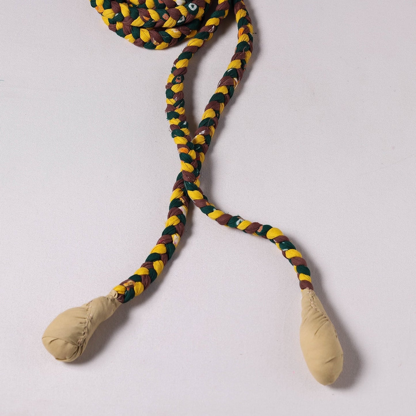  Handmade Upcycled Fabric Skipping Rope 