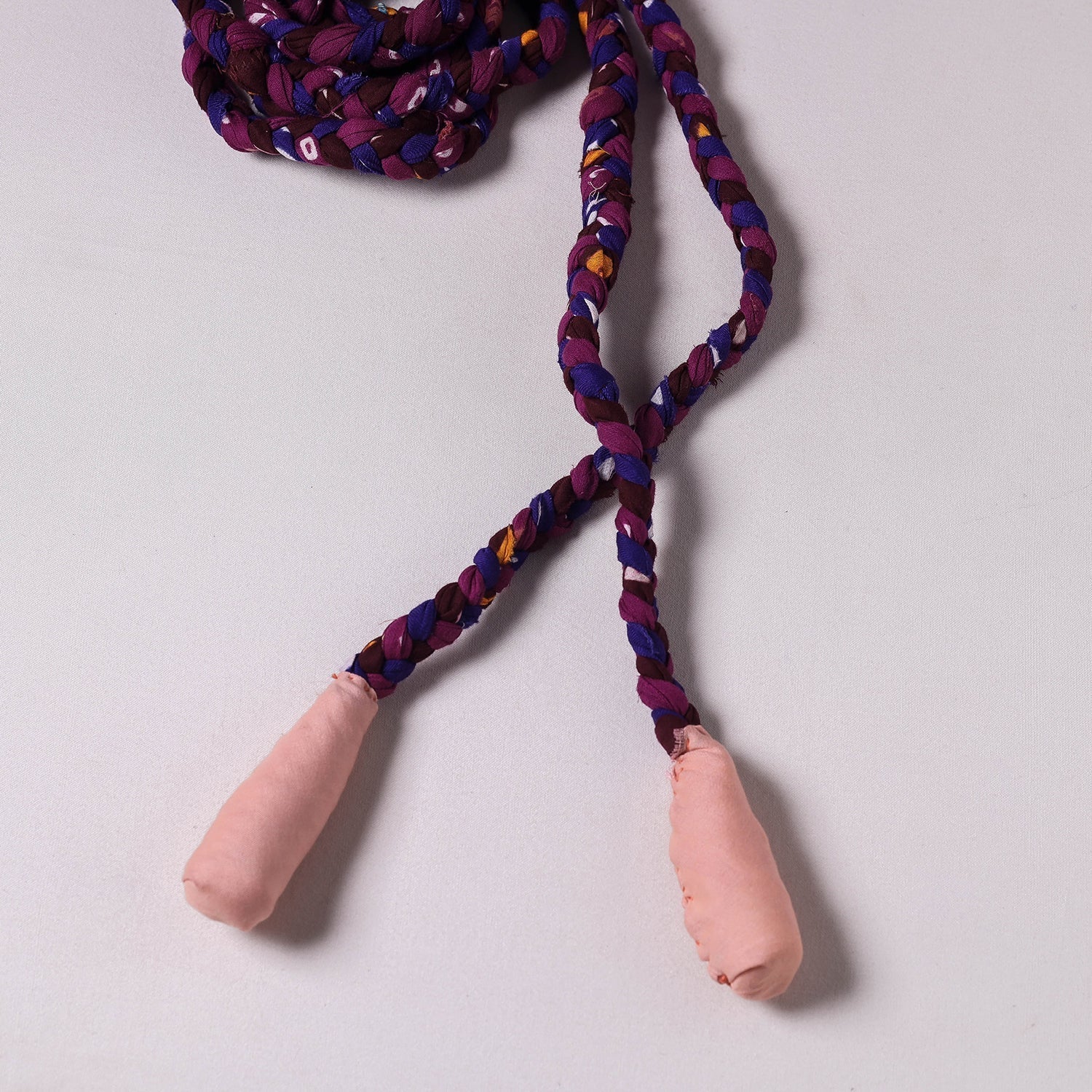  Handmade Upcycled Fabric Skipping Rope 