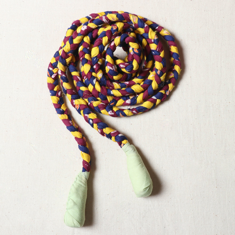  Handmade Upcycled Fabric Skipping Rope 