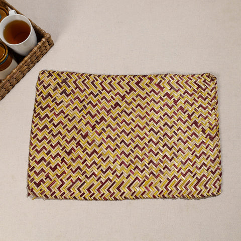 Multicolor Handmade Water Hyacinth Placemat from Assam (20 x 13 in)
