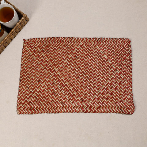 Multicolor Handmade Water Hyacinth Placemat from Assam (20 x 13 in)