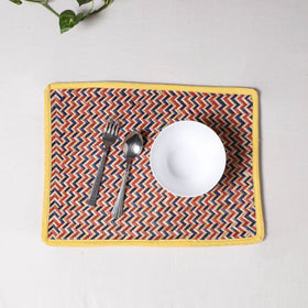  Muticolor Handmade Water Hyacinth Table Mat from Assam