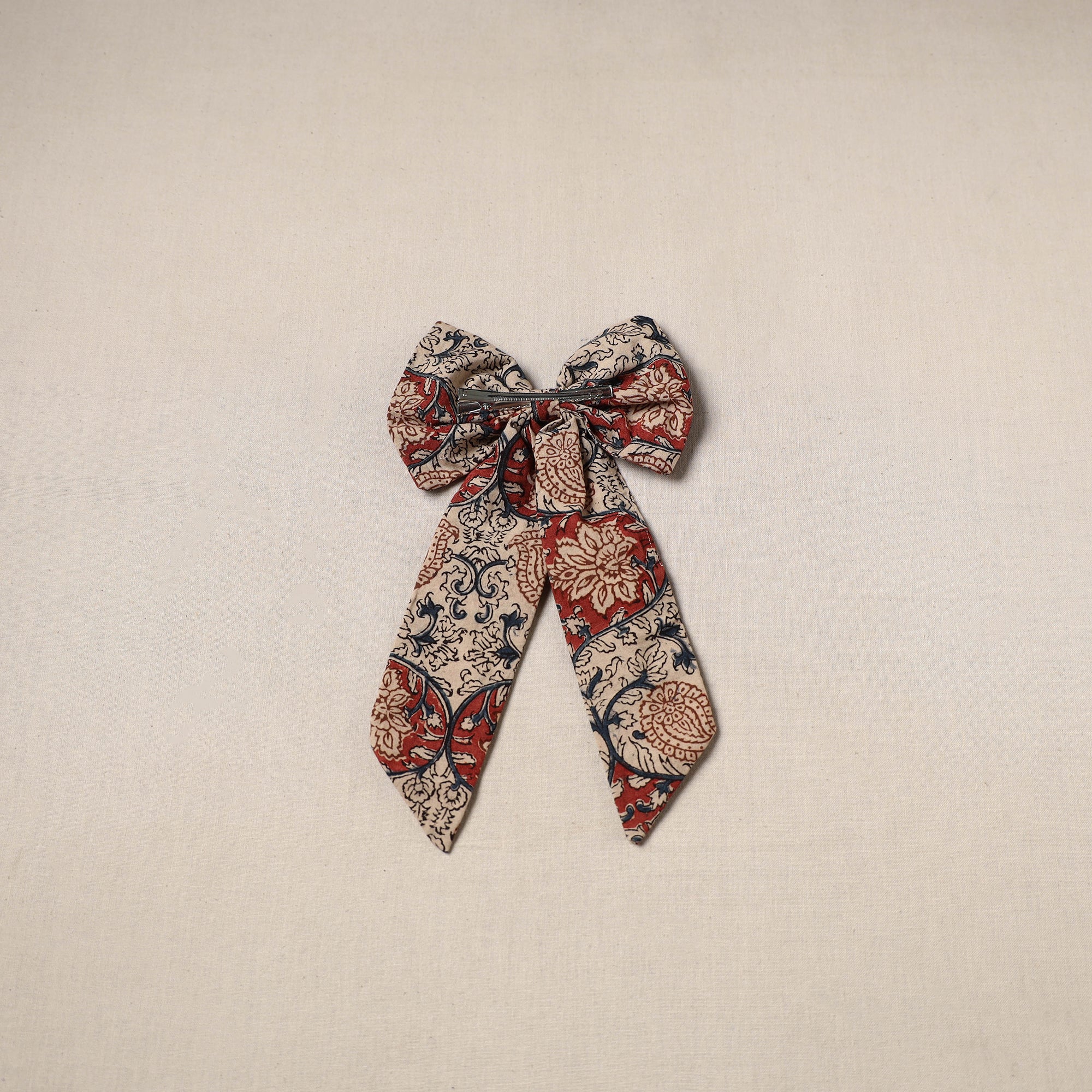 Handmade women’s bow hair clip 28 - handcrafted