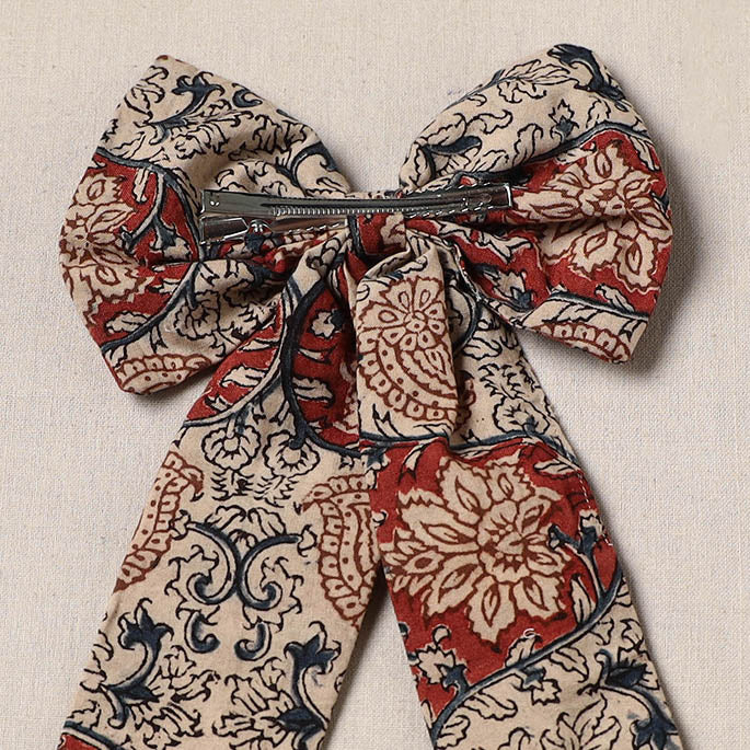 Handmade women’s bow hair clip 28 - handcrafted