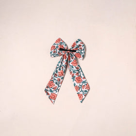 Handmade women’s bow hair clip 60 - handcrafted