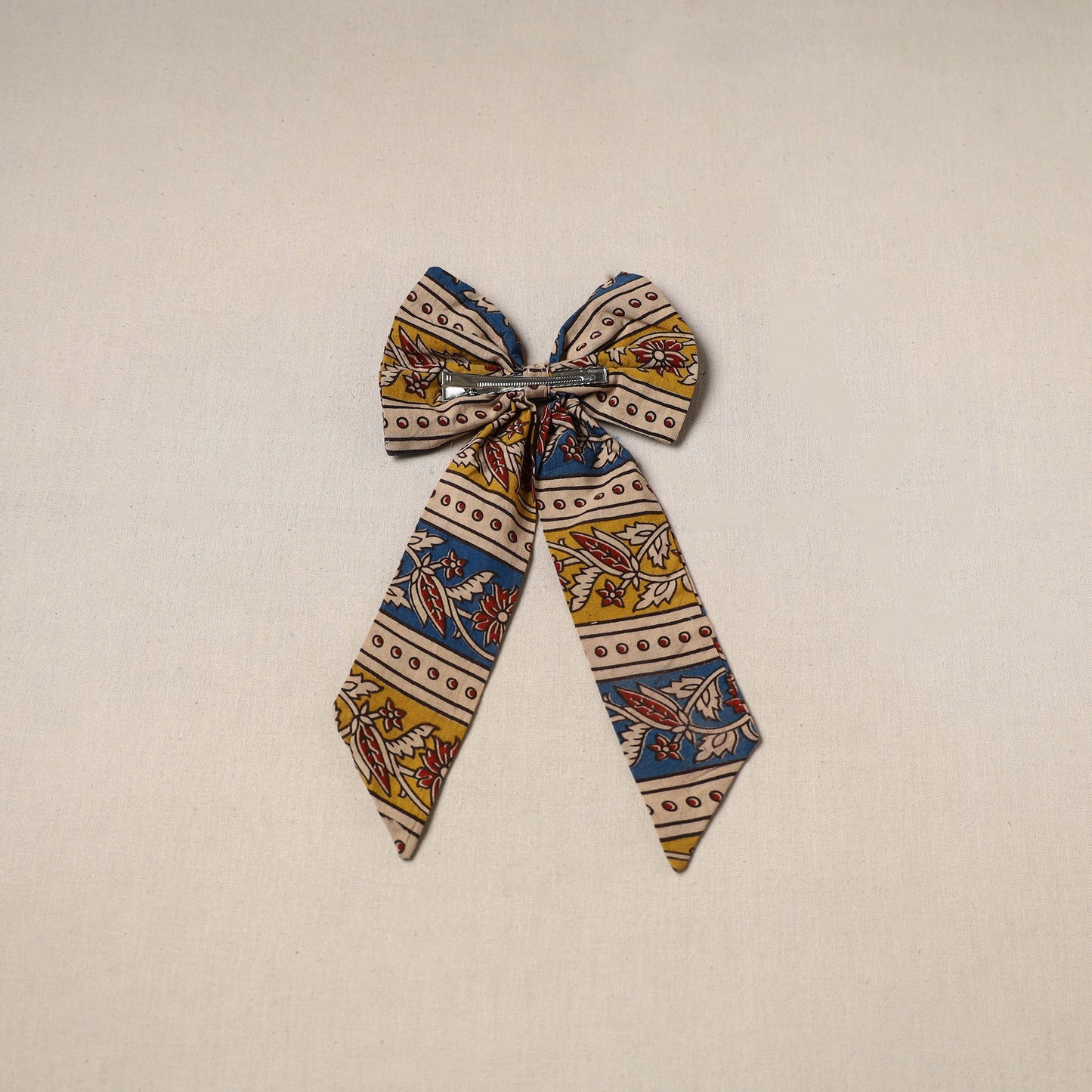 Multicolor - handmade women’s bow hair clip 83 - handcrafted