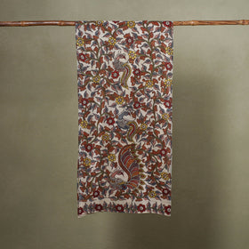 Multicolor - handpainted cotton kalamkari stole 07