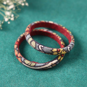  Handpainted Kalamkari Natural Dyed Bangle Online at iTokri.com